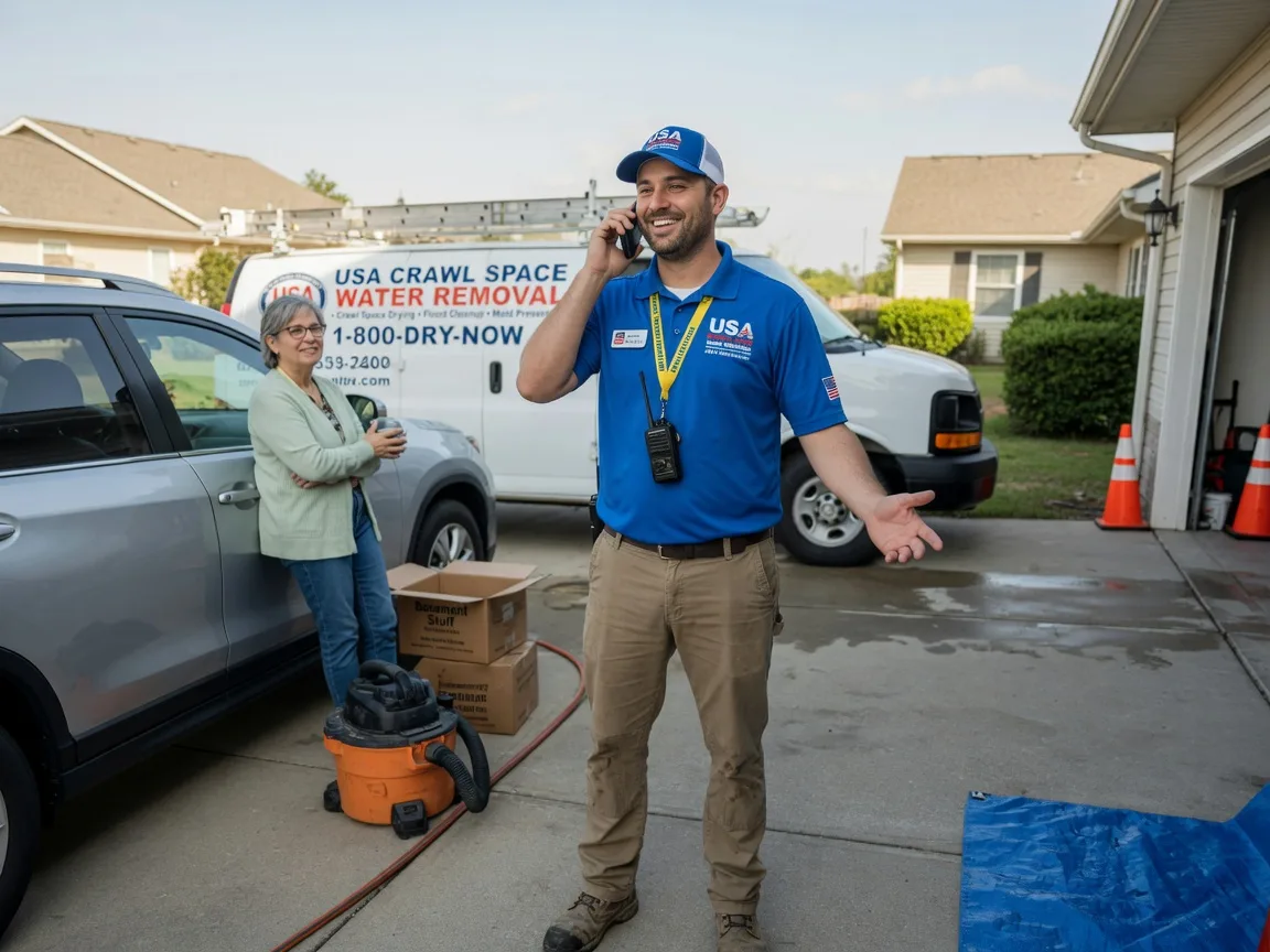 Crawl Space Water Removal Bossier City, LA FAQs
